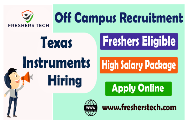 Texas Instrument Job Hiring