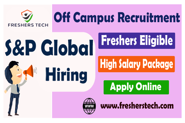 SP Global Off Campus Freshers 2022 
