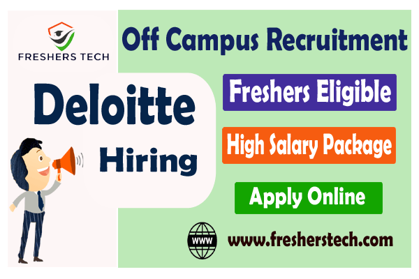 Deloitte India Careers 2023 Freshers Hiring Intern Analyst Jobs