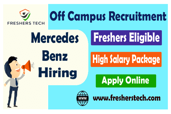 Mercedes Benz Careers Drive 2023 Freshers Hiring Design And Development Engineer Jobs 3124