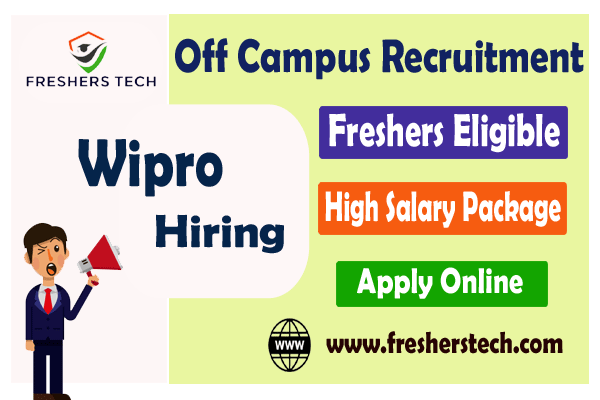 Wipro Fresher Jobs 2024